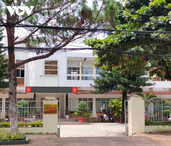 Trụ sở Sở Giáo dục và Đào tạo Gia Lai (Ảnh: Nguyễn Thảo)