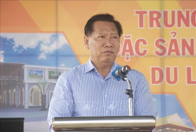 Phó Chủ tịch UBND tỉnh An Giang Trần Anh Thư. Ảnh tư liệu: Thanh Sang/TTXVN