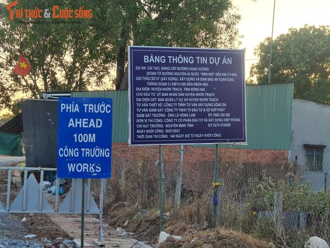 Gói thầu số 07 (xây dựng): Xây dựng và đảm bảo an toàn giao thông Đoạn 2 (Km12+200 đến Km20+400), thuộc Dự án Đầu tư cải tạo, nâng cấp đường Hùng Vương