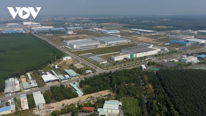 Một góc Khu công nghiệp Long Đức, huyện Long Thành (Ảnh: Duy Phương)