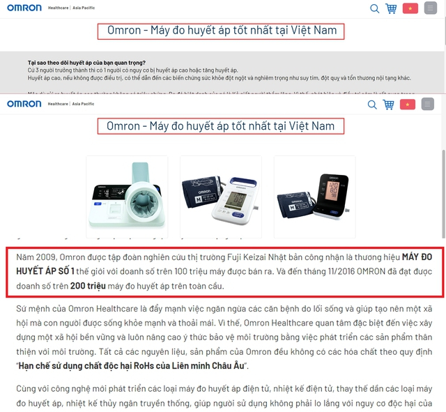 Hình ảnh chụp trên website của Omron.
