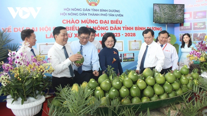 Nông sản công nghệ của Bình Dương tham gia triển lãm (Ảnh: TL).