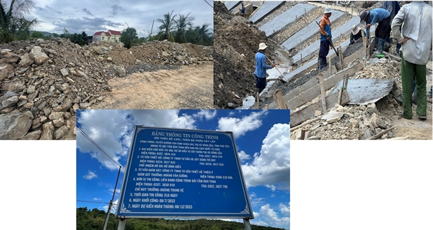 Theo Công văn số 01/CT-BGTVT, các dự án giao thông nếu có dấu hiệu vi phạm về an toàn giao thông, an toàn lao động và vệ sinh môi trường sẽ buộc dừng thi công. Ảnh: Đình Sang