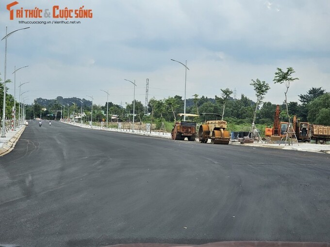 Dự án Đường D9 (đoạn từ đường Nguyễn Văn Hoa đến đường Võ Thị Sáu), phường Thống Nhất, thành phố Biên Hòa có tổng mức đầu tư hơn 47 tỷ đồng. Ảnh HĐ