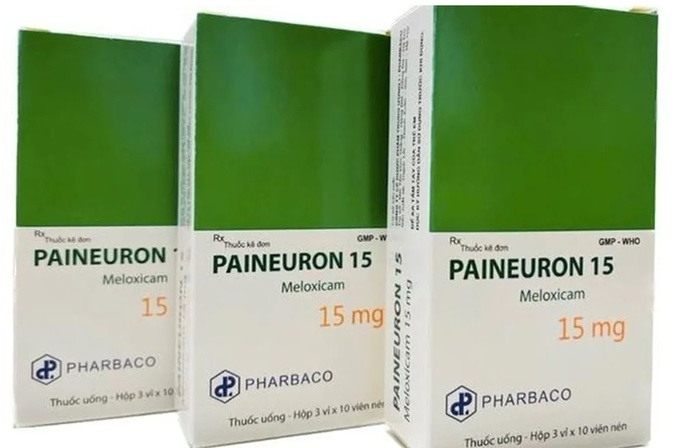 Thuốc viên nén Paineuron 15 bị thu hồi do không đạt tiêu chuẩn chất lượng về chỉ tiêu độ hòa tan