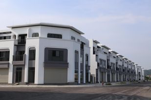 Một góc của khu dân cư đô thị Bắc Phố Châu được Công ty CP Bất động sản HANO-VID tiến hành xây dựng khi chưa được UBND tỉnh Hà Tĩnh giao đất.
