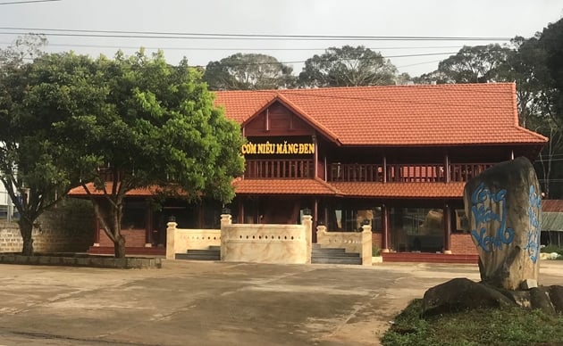 Hạng mục dành bảo tồn phong lan rừng rất khiêm tốn. Ảnh: N.P