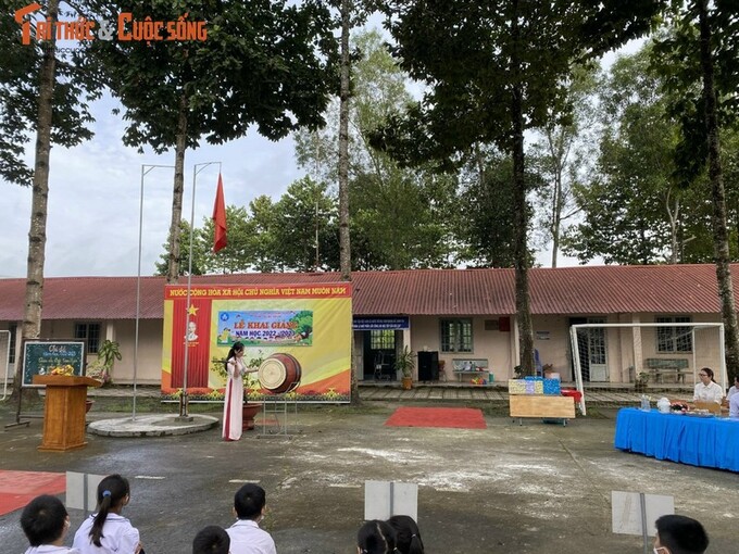 Lễ khai giảng năm học 2022-2023 tại Trường Tiểu học Tân Lập