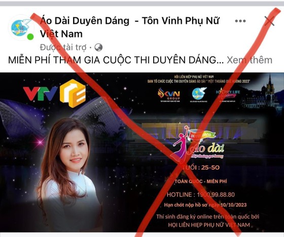 Một trong những fanpage được Hội LHPN TPHCM khuyến cáo. Ảnh chụp từ trang fanpage