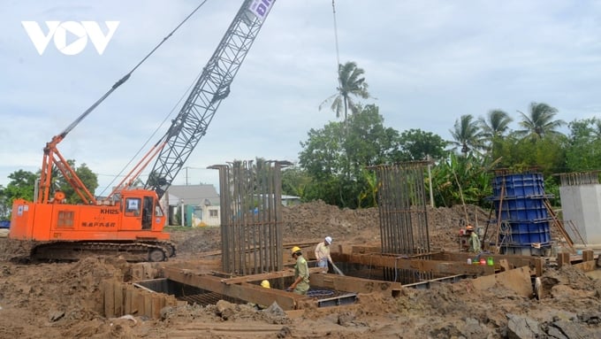 Thi công dự án cao tốc Bắc - Nam phía Đông đoạn Cần Thơ - Cà Mau