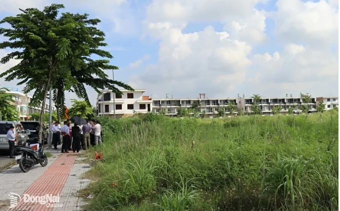 Khu đất dành bố trí tái định cư cho người dân dự án Đường ven sông Đồng Nai