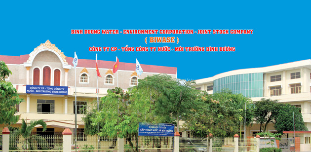 Trụ sở Công ty Cổ phần Nước - Môi trường Bình Dương. Ảnh: biwase.com.vn