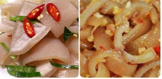 Bì lợn là thực phẩm nhiều người yêu thích