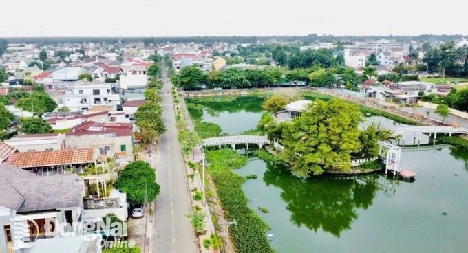UBND tỉnh đã phê duyệt 2 khu vực phát triển đô thị tại TT.Trảng Bom với diện tích gần 1 ngàn ha