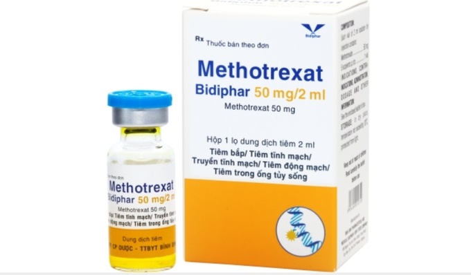 Cục Quản lý Dược ra quyết định thu hồi thu hồi thuốc Methotrexat Bidiphar điều trị ung thư