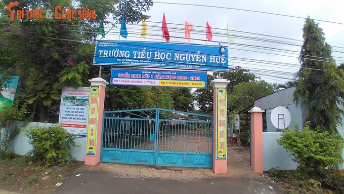 Dự án Trường Tiểu học Nguyễn Huệ có tổng mức đầu tư 28,165 tỷ đồng