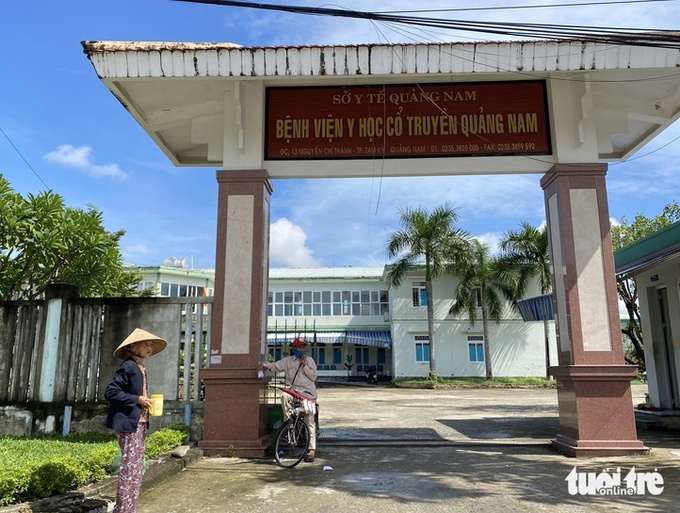 Trụ sở Bệnh viện Y học cổ truyền Quảng Nam trên đường Nguyễn Chí Thanh, TP Tam Kỳ - Ảnh: LÊ TRUNG