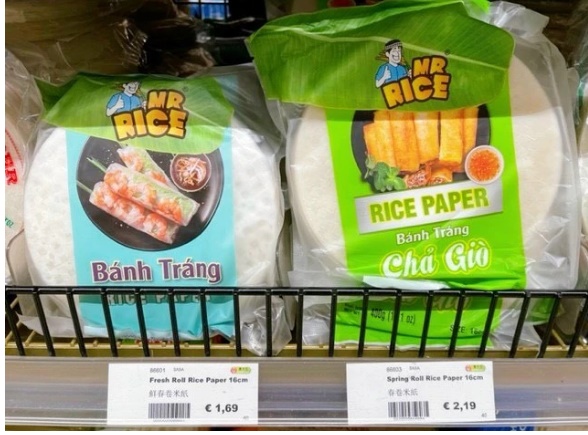 Sản phẩm Mr Rice của Duy Anh Foods có mặt trên kệ nước ngoài