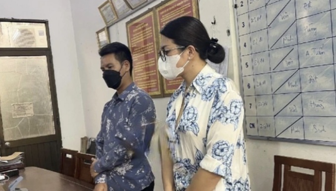 2 tài xế tại cơ quan công an. (Ảnh: BRT)