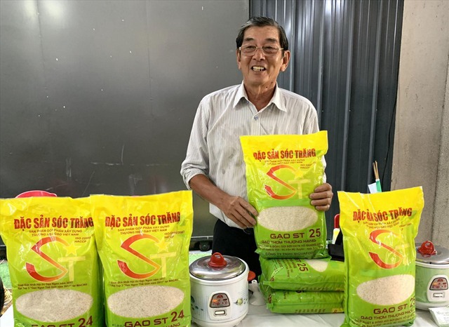 Gạo ST25 là sản phẩm do AHLĐ Hồ Quang Cua nghiên cứu lai tạo trong nhiều năm.