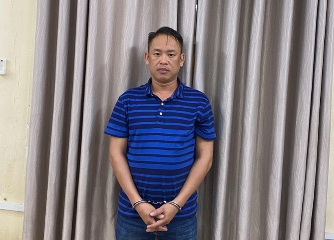 Nguyễn Quốc Cường ra đầu thú, mong nhận khoan hồng của pháp luật. Ảnh: Tùng Lê.