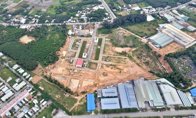 Toàn cảnh Dự án Green Valley City, trước đây là Dự án Sài Gòn Center. Ảnh: Lê Xuân Thọ