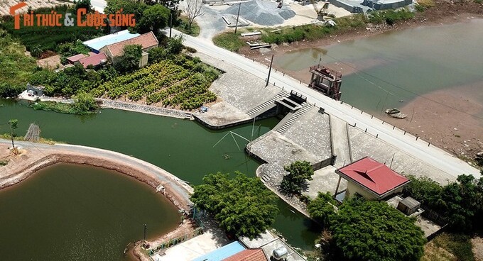 Dự án Hệ thống thủy lợi Nam Bến Tre. Ảnh: Phú An