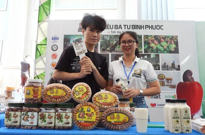 Các doanh nghiệp điều ở Bình Phước tích cực tham gia các hoạt động xúc tiến thương mai. Ảnh: K.T