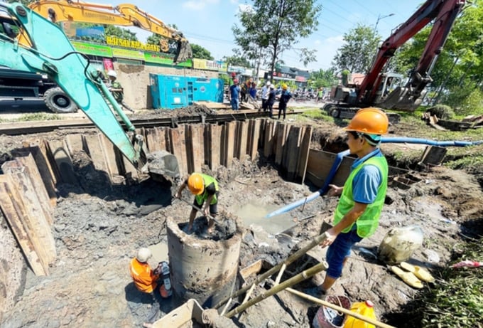 Công ty Hồng Đăng từng tham dự và trúng thầu tại nhiều công ty cấp nước lớn tại TP HCM. Ảnh minh họa.