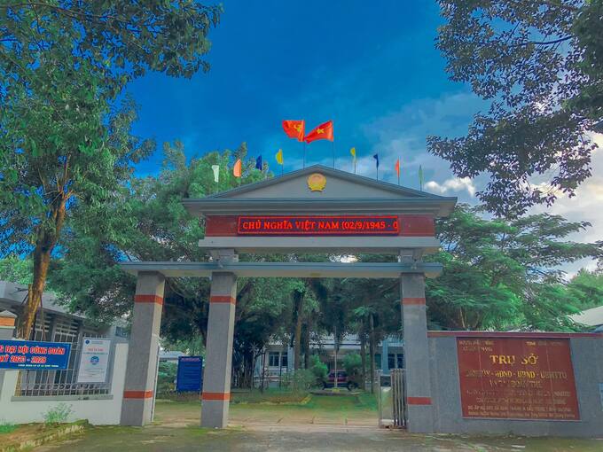 Nhà thầu thường tham dự và trúng phần lớn các gói thầu tại UBND xã Định Thành, huyện Dầu Tiếng. Ảnh IT.