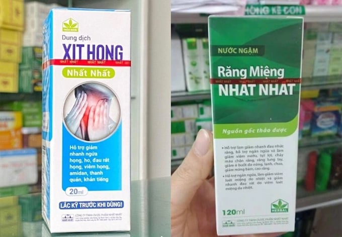 Sản phẩm của Nhất Nhất đưa thông tin gây nhầm lẫn cho khách hàng.