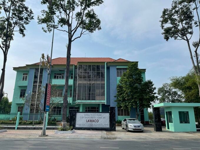 Trong số 10 gói thầu đã trúng, có tới 4 gói thầu Công ty Đồng Bằng thắng tại Công ty CP Cấp thoát nước Long An. Ảnh IT.