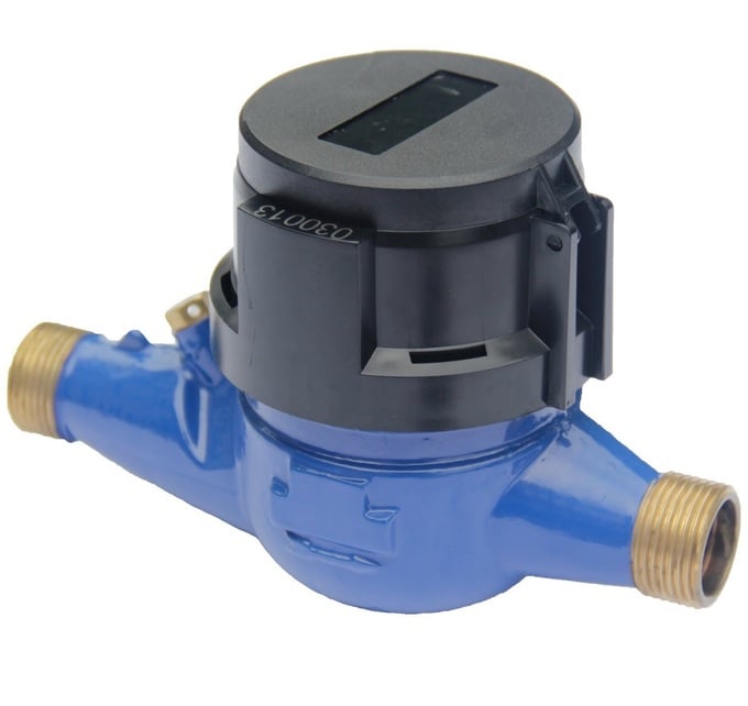 Đồng hồ nước đa tia DN15 có mã ký hiệu EW-15M1, nhãn hiệu EMIC (Ảnh: Website Công ty EMIC)