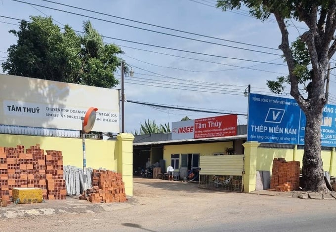Công ty TNHH Tâm Thủy có địa chỉ trụ sở tại Số 26-28 Bạch Đằng, Phường 4, Thành phố Trà Vinh, Trà Vinh. (Ảnh: Thiên Hương-Lê Vũ)