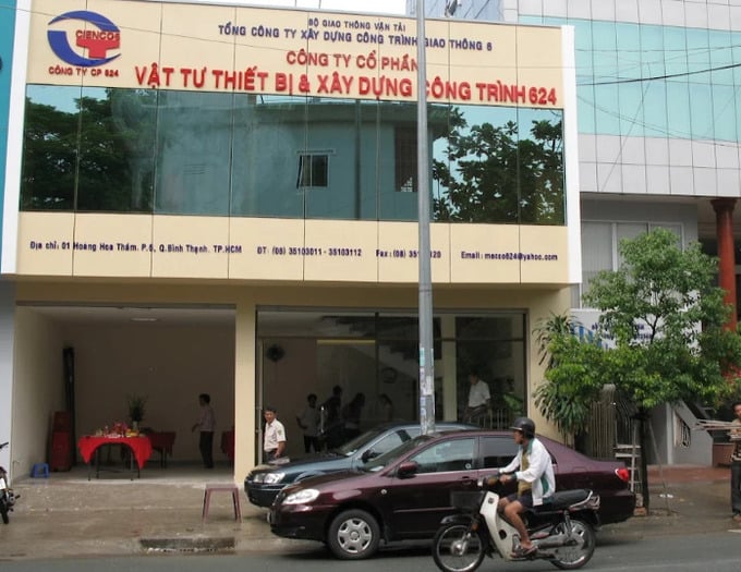 Công ty CP Vật tư Thiết bị và Xây dựng Công Trình 624 từng tham dự và trúng thầu với tổng giá trị hơn 12 nghìn tỷ. Ảnh IT.