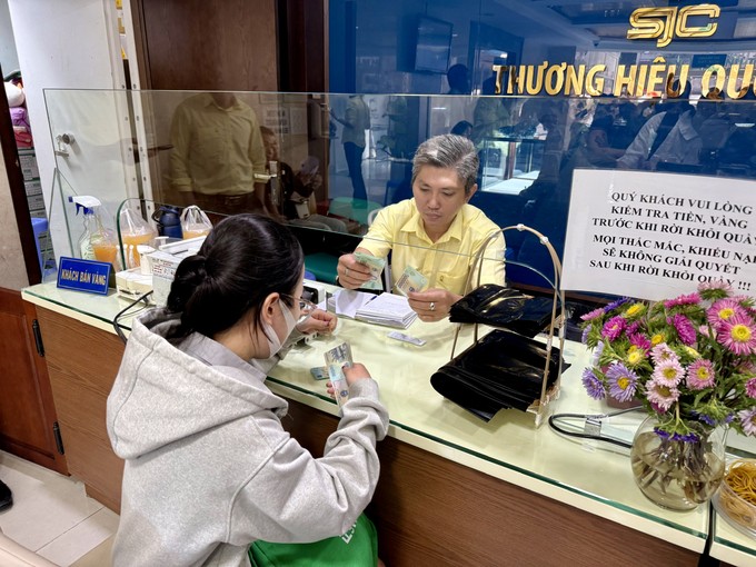 Giao dịch vàng miếng SJC