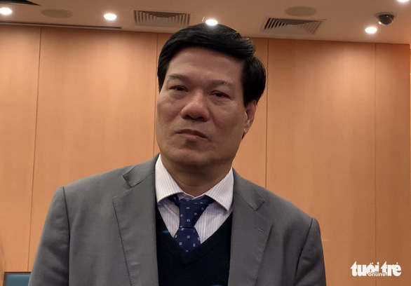 Ông Nguyễn Nhật Cảm - giám đốc Trung tâm Kiểm soát bệnh tật Hà Nội - Ảnh: XUÂN LONG