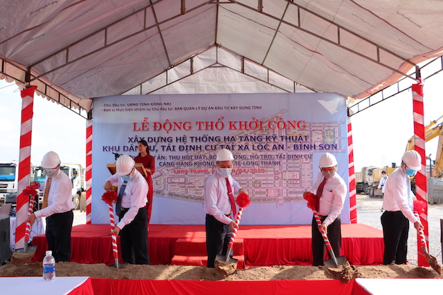 Khu tái định cư Lộc An - Bình Sơn vừa được UBND tỉnh Đồng Nai có diện tích 280 ha vừa chính thức khởi công vào ngày 20/4/2020.