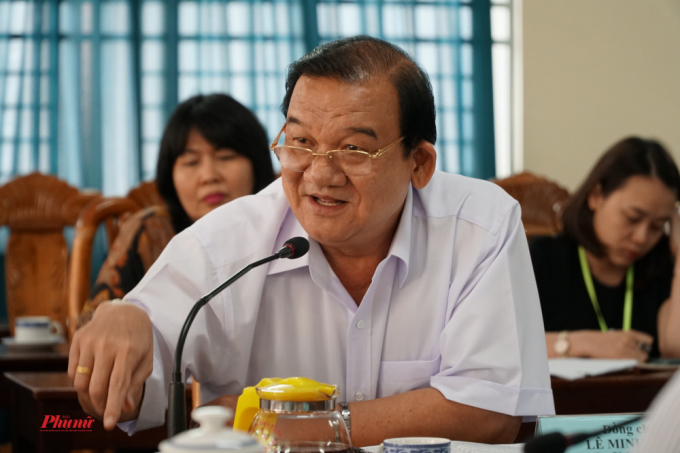 Ông Lê Minh Tấn - Giám đốc Sở LĐ-TB&XH TPHCM - chia sẻ thêm những khó khăn khi triển khai gói hỗ trợ