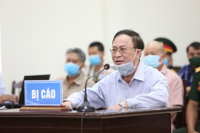 Bị cáo Nguyễn Văn Hiến, nguyên Thứ trưởng Bộ Quốc phòng, Tư lệnh Quân chủng Hải quân.