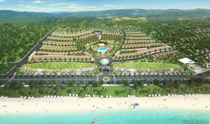 Phối cảnh dự án Queen Pearl Mũi Né.