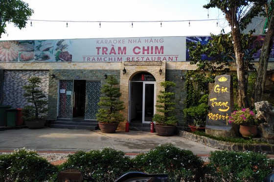 Bên trong Tràm Chim resort tồn tại rất nhiều công trình xây dựng vi phạm