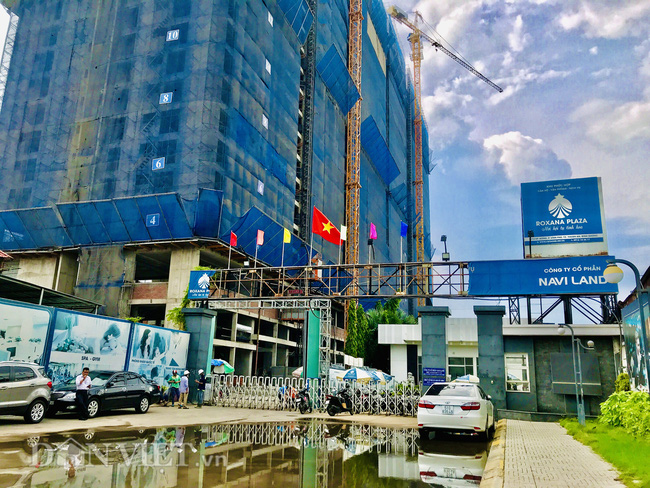 Dự án Roxana Plaza được xin điều chỉnh lên 32 tầng nhưng kết cấu móng trước đó là 28 tầng. Ảnh: V.D