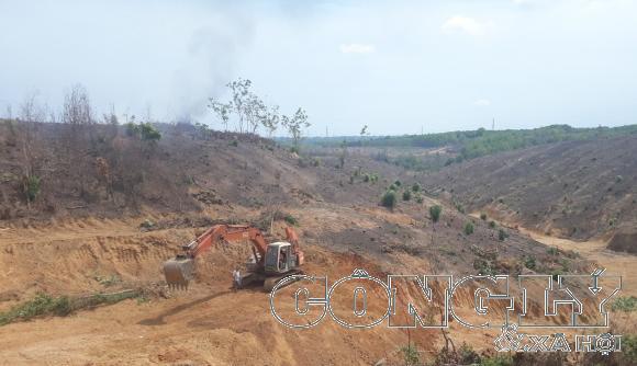 Khu đất nhà bà Mai vẫn còn tranh chấp được giao cho Công ty Phú An Lành làm khu dân cư