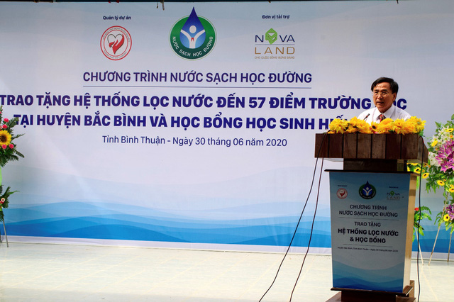Niềm vui nước sạch học đường đến với Bắc Bình, Bình Thuận