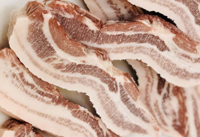 Thịt lợn Nhật Bản đang được rao bán khá nhiều trên thị trường