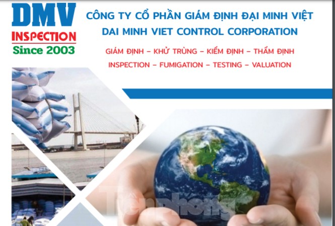 Ảnh chụp từ website của Cty CP Đại Minh Việt