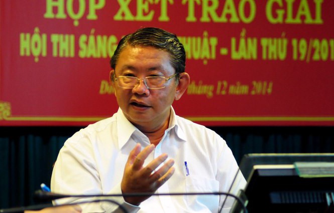 Ông Phạm Văn Sáng, nguyên Giám đốc Sở KH&CN Đồng Nai