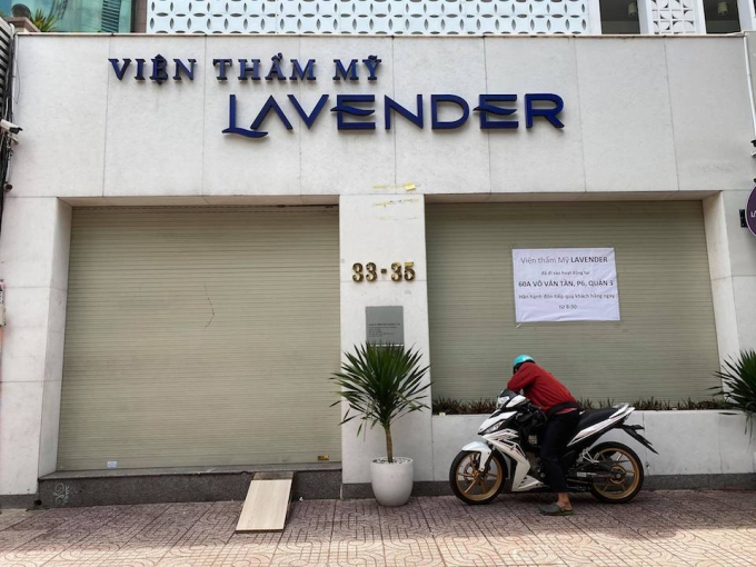 Thông báo chuyển trụ sở từ Bà Huyện Thanh Quan về Võ Văn Tần của VTM Lavender By Chang.