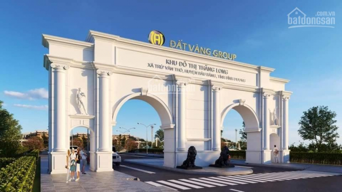 Xây dựng không phép tại dự án khu nhà ở Thăng Long, Công ty Thuận Phát Land bị xử phạt.